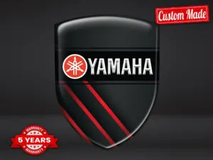 Yamaha Decalcomanie Vetri Auto su Misura Sport Racing Pregiati